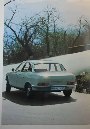 NSU RO 80 Modellprogramm 1967 Automobilprospekt (7949)