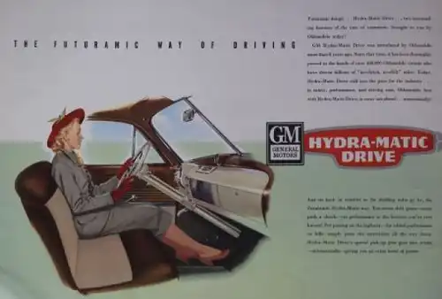 Oldsmobile Modellprogramm 1947 Automobilprospekt (7958)