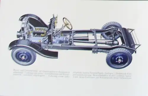 Opel 10/40 PS Modellprogramm 1932 Automobilprospekt (8175)