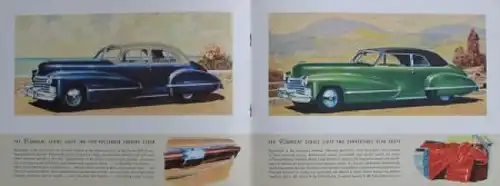 Cadillac Modellprogramm 1942 Automobilprospekt (8304)