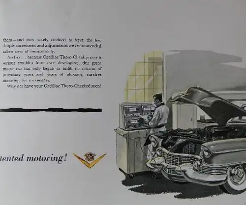Cadillac Mailer 1955 Automobilprospekt (8309)