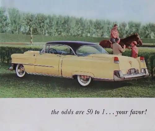 Cadillac Mailer 1955 Automobilprospekt (8311)