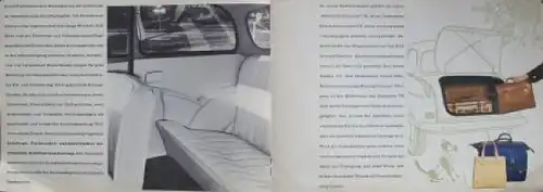 Lloyd Alexander TS Modellprogramm 1958 Automobilprospekt (8475)