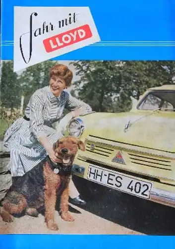 "Fahr mit Lloyd" Lloyd-Magazin 1957 (8477)