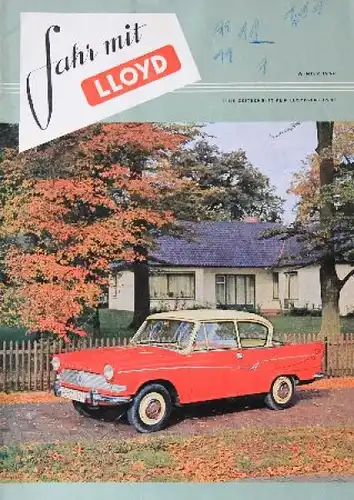 "Fahr mit Lloyd" Lloyd-Magazin 1960 (8481)