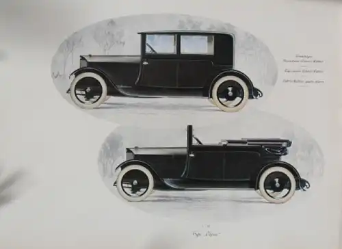 Alexis Kellner Modellprogramm 1924 Automobilprospekt (0210)