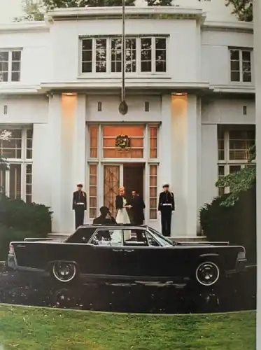 Lincoln Modellprogramm 1965 Automobilprospekt (8488)