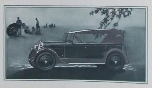 Nash Ajax Six Modellprogramm 1926 Automobilprospekt (8532)