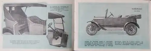 Ford T Modellprogramm 1924 Automobilprospekt (8575)