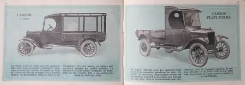 Ford T Modellprogramm 1924 Automobilprospekt (8575)