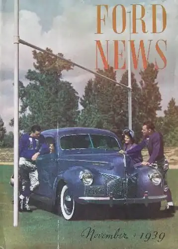 "Ford News" Firmen-Magazin 1939 (8583)