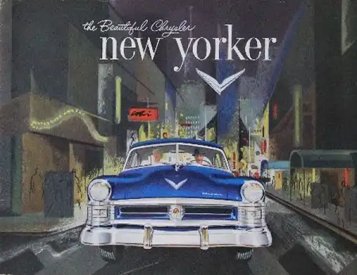 Chrysler New Yorker 1951 Automobilprospekt (8732)