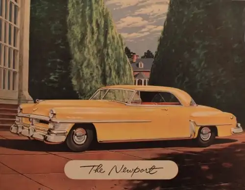 Chrysler New Yorker 1951 Automobilprospekt (8732)