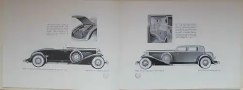 Duesenberg Modellprogramm 1930 Prestigekatalog (8744)