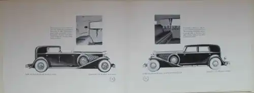 Duesenberg Modellprogramm 1930 Prestigekatalog (8744)