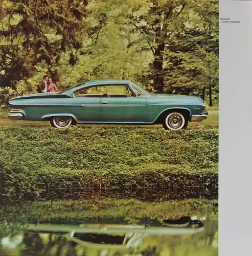 Dodge Dart Polara Modellprogramm 1962 Automobilprospekt (8793)