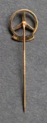 Mercedes-Benz 1953 Urkunde 100.000 km mit goldener Anstecknadel in Box (8937)