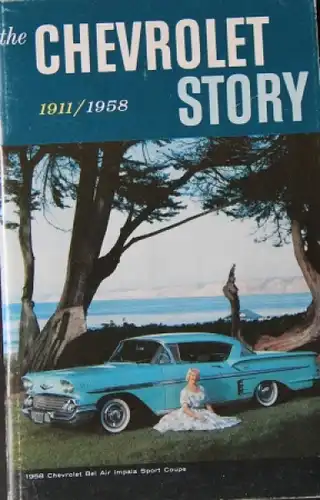 "The Chevrolet Story 1911-1958" Chevrolet-Historie 1958 (8979)