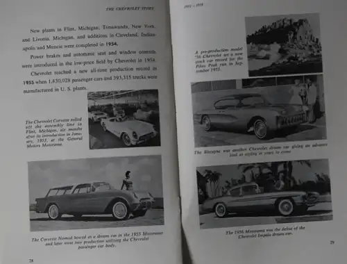 "The Chevrolet Story 1911-1958" Chevrolet-Historie 1958 (8979)