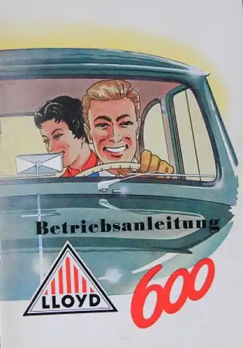 Lloyd LP 600 Betriebsanleitung 1958 (8992)