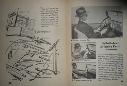 Opel Personenwagen 1934 Betriebsanleitung (9020)