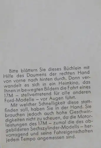 Ford Taunus 12 M Modellprogramm 1966 "Die Probefahrt" Automobilprospekt (9052)