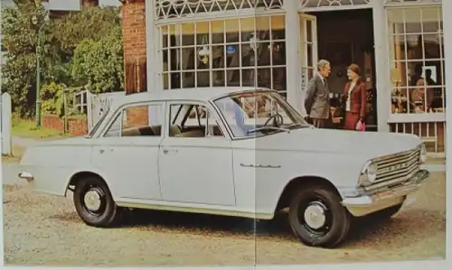 Vauxhall Velox Cresta 3,3 Liter Modellprogramm 1964 Automobilprospekt (9075)