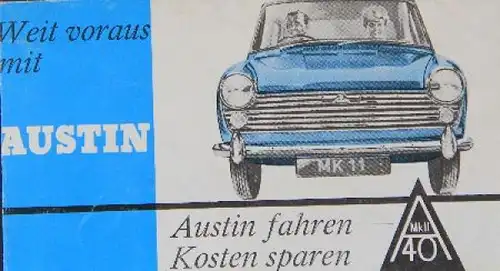Volkswagen 411 Modellprogramm 1968 "Der neue VW" Automobilprospekt (9083)