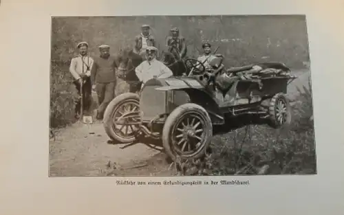 Koeppen "Im Auto um die Welt" Rennen New York-Paris 1909 Motorsport-Historie (9136)