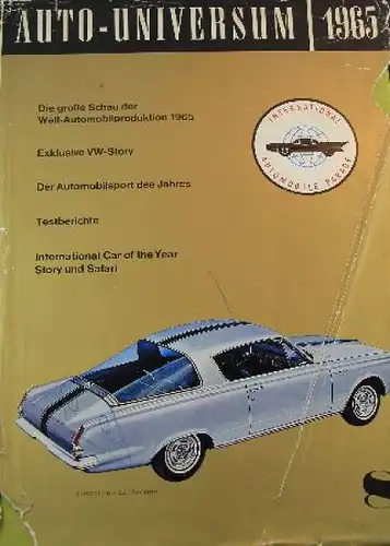 "Auto Universum" Automobil-Jahrbuch 1965 (9155)