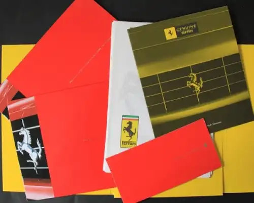 Ferrari Modellprogramm 2002 Automobil-Pressemappe (9227)