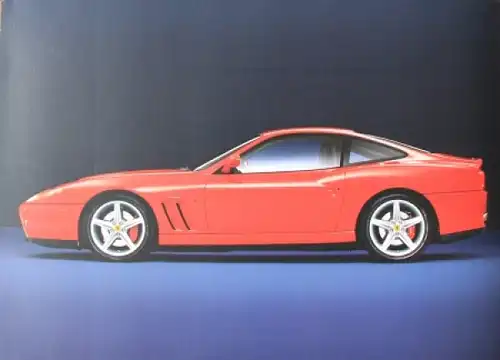 Ferrari Modellprogramm 2002 Automobil-Pressemappe (9227)