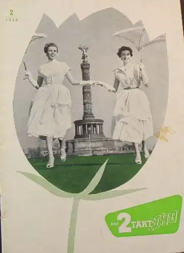 "Das 2 Takt Echo" Goliath-Magazin 1955 (9284)