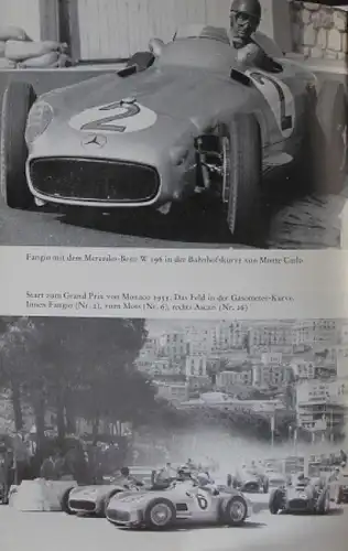 Molter "Juan Manuel Fangio" 1969 Fangio-Rennfahrer-Biographie vom Autor siginiert (9351)