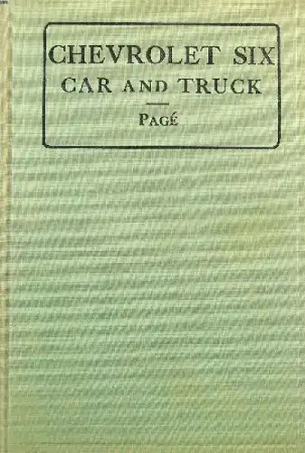 Page "Chevrolet  Six Cars and Trucks" 1932 Reparaturhandbuch (9360)