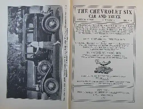 Page "Chevrolet  Six Cars and Trucks" 1932 Reparaturhandbuch (9360)