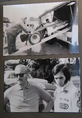 Motorrennsport 1970 Fotoalbum mit 33 Fotos der Motorsportsaison (9471)
