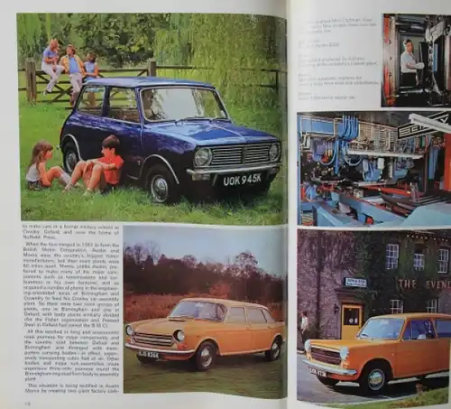 "The world of British Leyland" Unternehmens-Historie 1972 (9506)