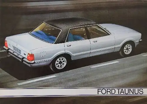 Ford Taunus Modellprogramm 1979 Automobilprospekt (0284)