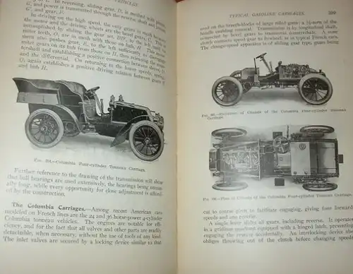 Homans "Self propelled Vehicles - Automobiles" Fahrzeugtechnik 1912 (9547)