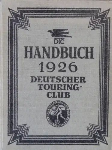 DTC "Handbuch Deutscher Touringclub 1926" (9549)