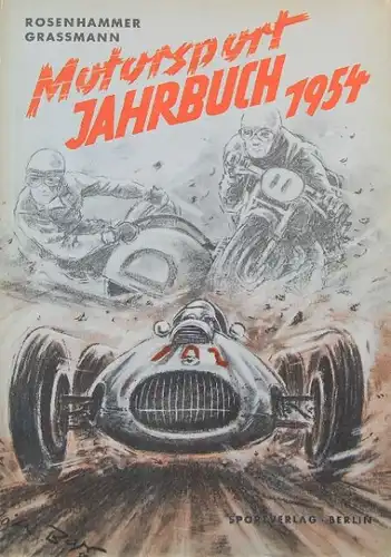 Rosenhammer "Motorsport Jahrbuch" 1954 Rennsport-Saison (9585)