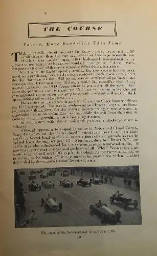 "British Grand Prix" Silverstone Mai 1949 Rennprogramm (9593)