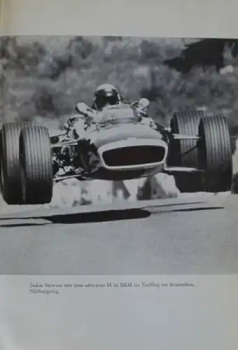 Dymock "Jackie Stewart" 1972 Stewart-Rennfahrer-Biografie signiert (9602)