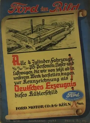 "Ford im Bild" Ford-Firmenmagazin 1933 (0354)