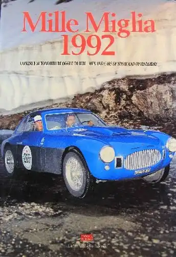 Allieri "Mille Miglia 1992" 1992 Motorsport-Jahrbuch (9732)