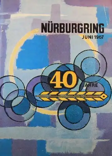 "Der Nürburgring" Rennsport-Zeitschrift Sonderausgabe 1967 (9734)