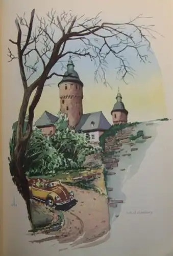 Dramsch "Die kleine Reise" Volkswagen-Reisebericht 1953 (9776)