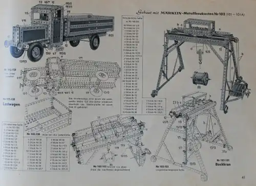 Märklin Modellprogramm 1938 Spielzeugkatalog (9821)