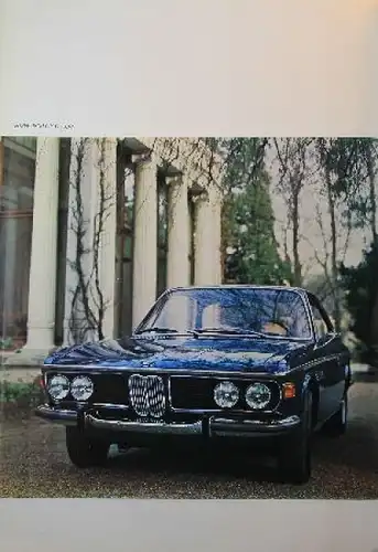 BMW Modellprogramm 1968 "Bericht über das Geschäftsjahr" Automobilprospekt (9824)